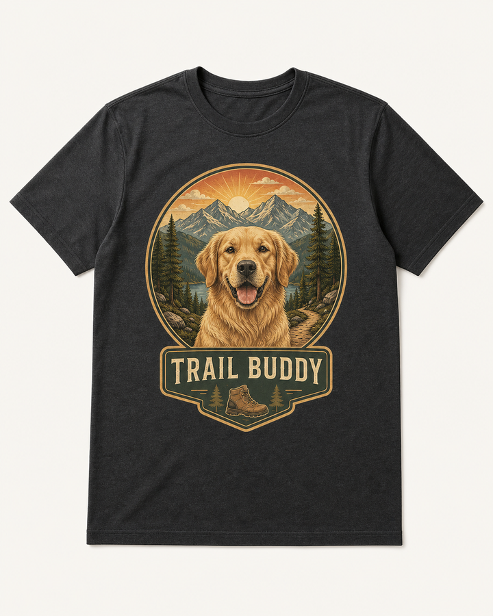 Custom Pet Trail Buddy Photo Unisex Tee