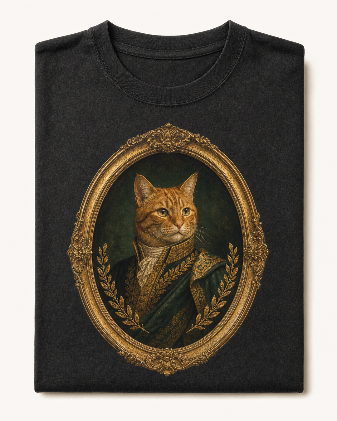 Custom Pet Museum Portrait Photo Unisex Tee