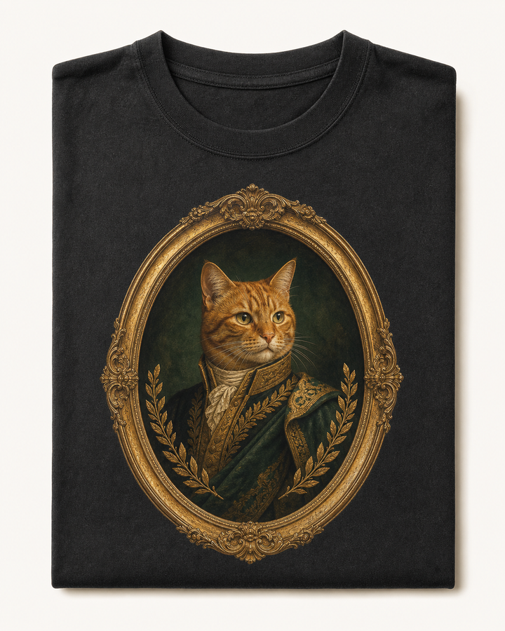 Custom Pet Museum Portrait Photo Unisex Tee