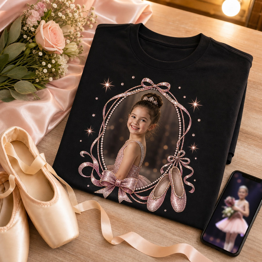 Custom Dance Recital Photo Bling Unisex Tee