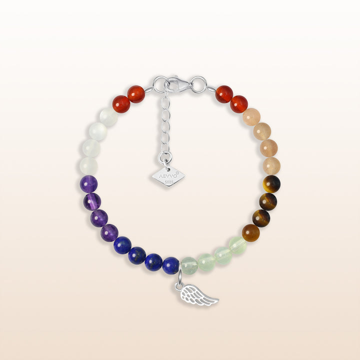 Divine protection-7 Chakra kid's Bracelet