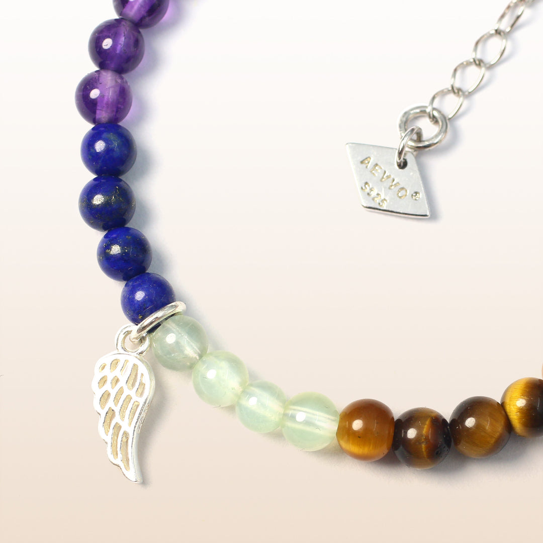 Divine protection-7 Chakra kid's Bracelet