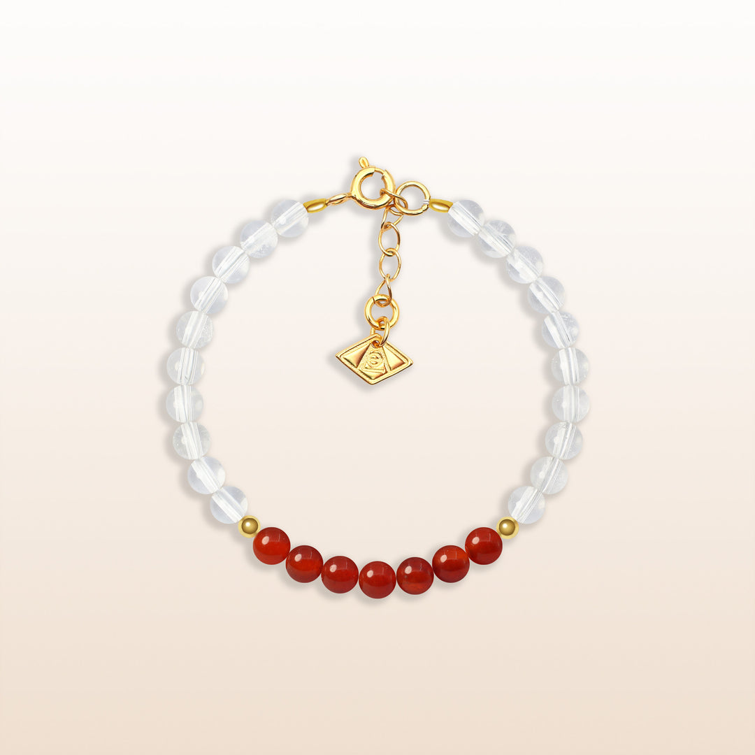 Health & Balance - Red Agate Chakra Kid's Bracelet