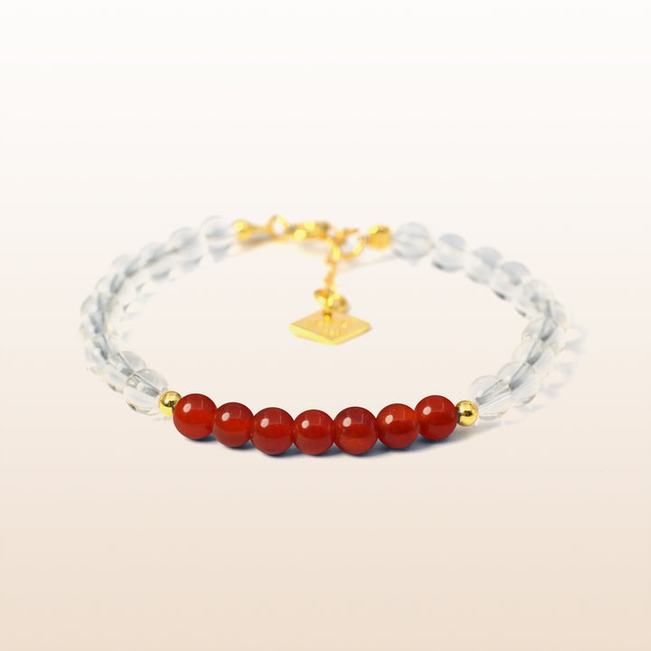 Health & Balance - Red Agate Chakra Kid's Bracelet