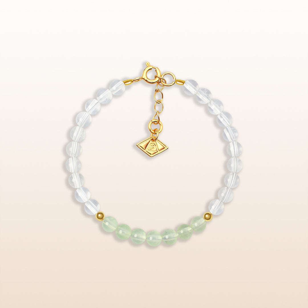 Health & Balance - Prehnite Chakra Kid's Bracelet