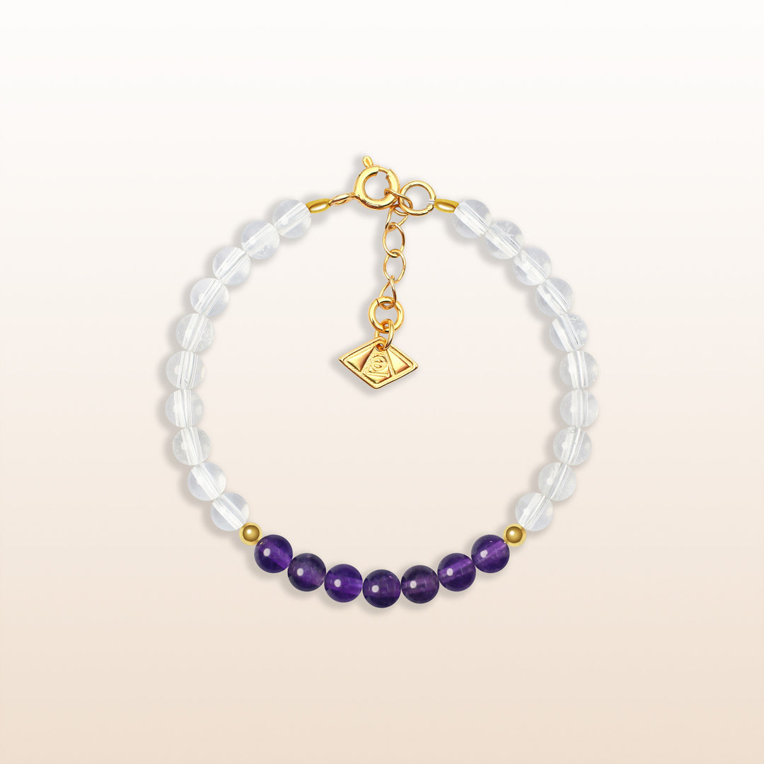 Health & Balance - Amethyst Chakra Kid's Bracelet