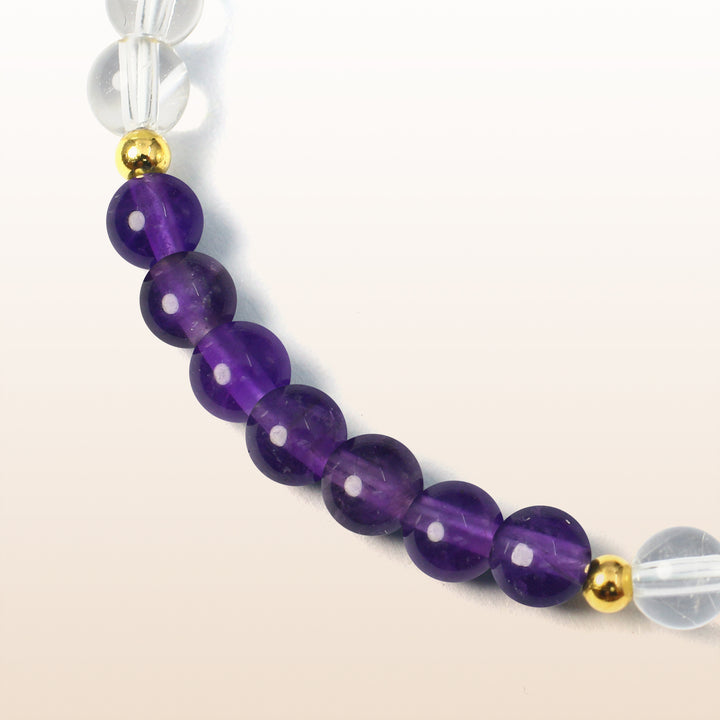 Health & Balance - Amethyst Chakra Kid's Bracelet