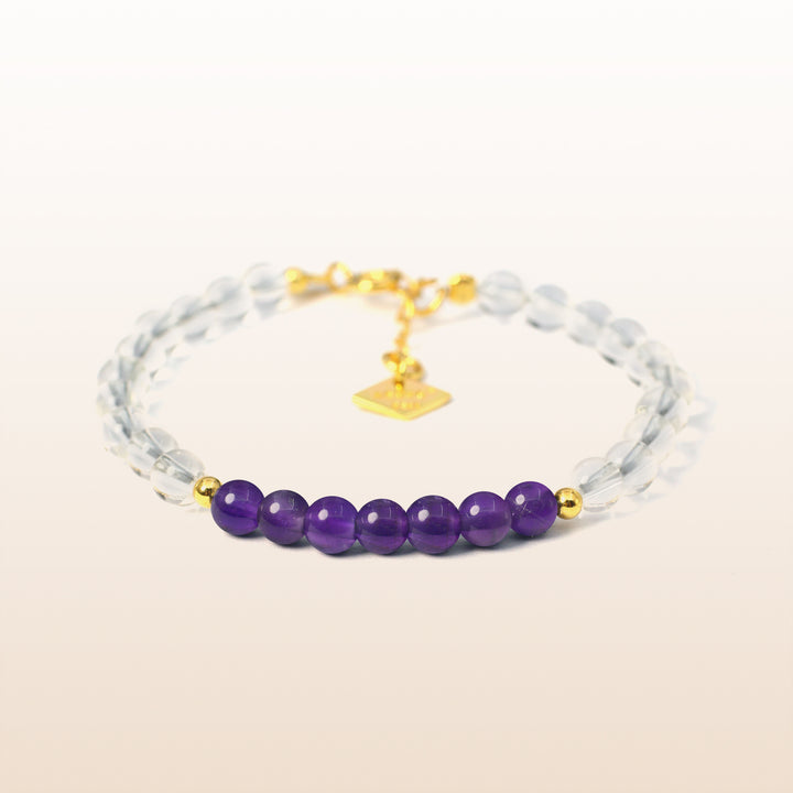 Health & Balance - Amethyst Chakra Kid's Bracelet