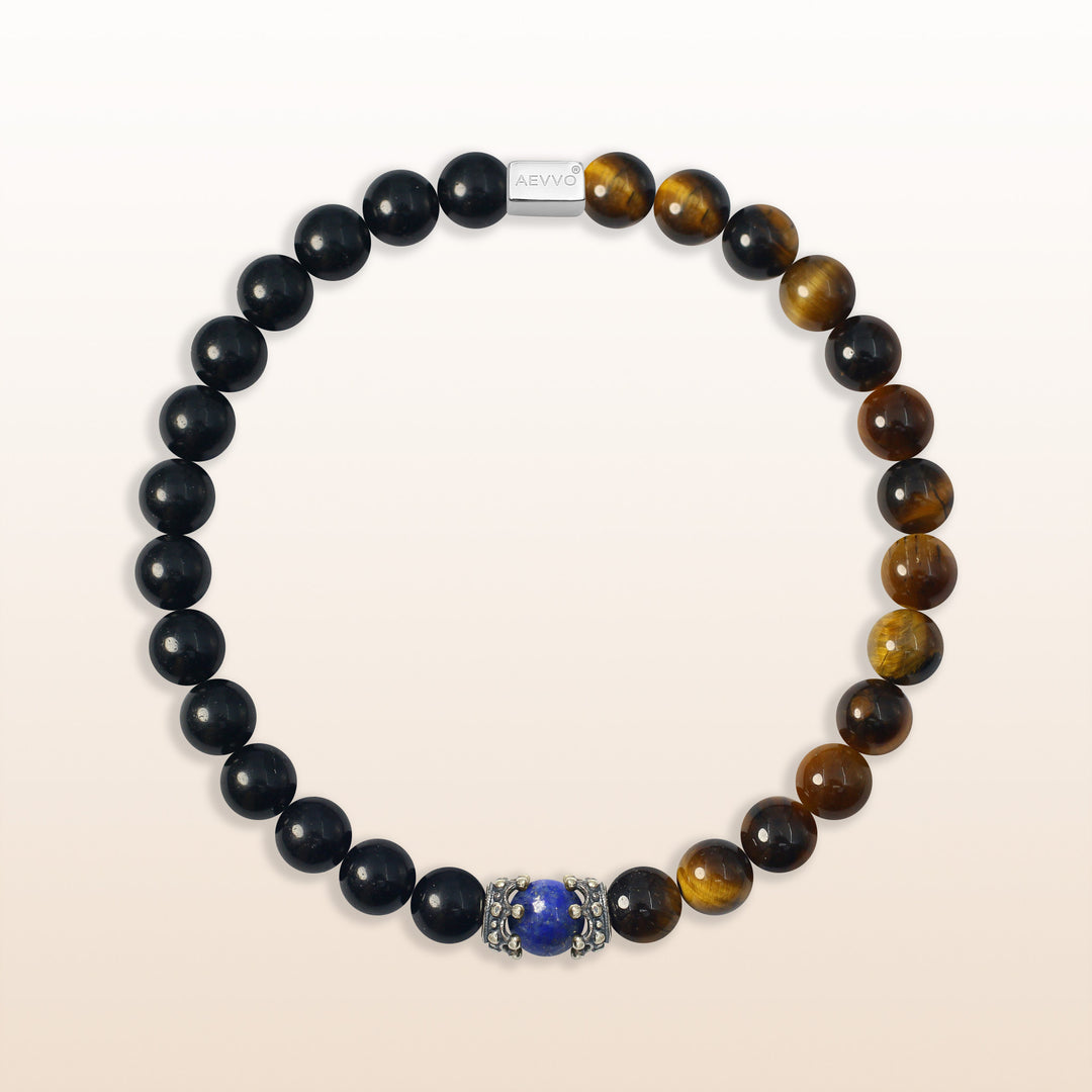 Wisdom Expression Lapis Lazuli Aquarius Lucky Stone Bracelet