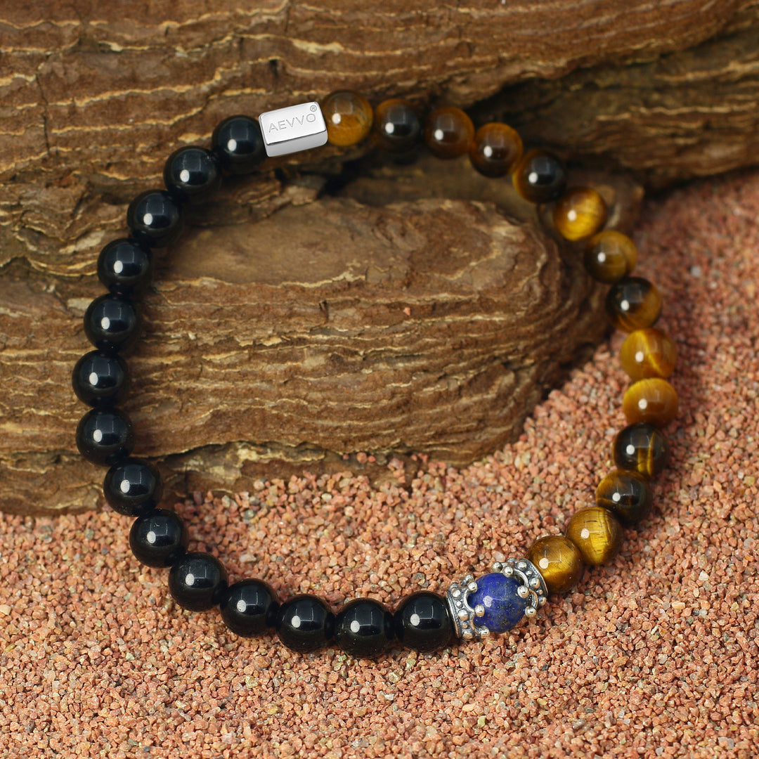 Wisdom Expression Lapis Lazuli Aquarius Lucky Stone Bracelet