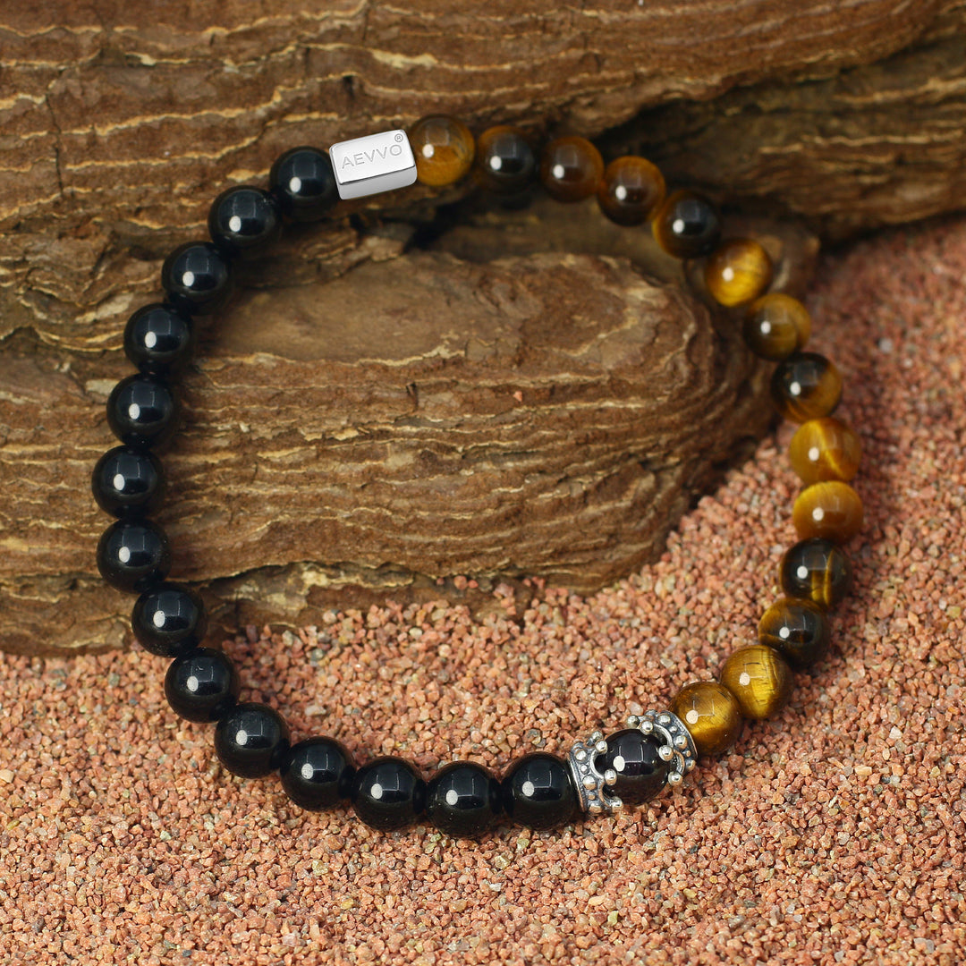 Optimistic Leader Garnet Aries Lucky Stone Bracelet