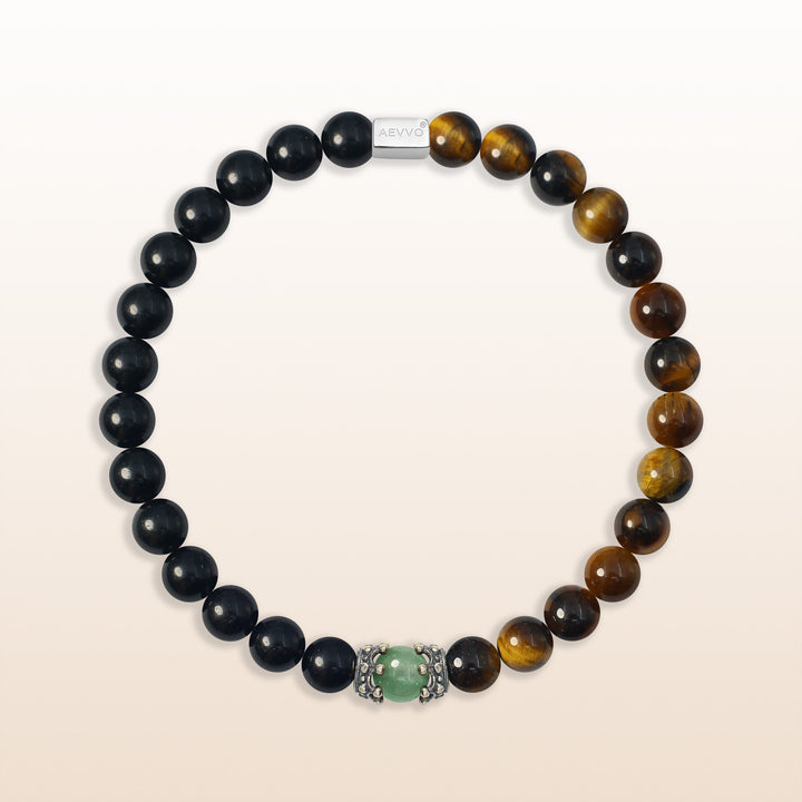 Perfectionism Green Aventurine Virgo Lucky Stone Bracelet