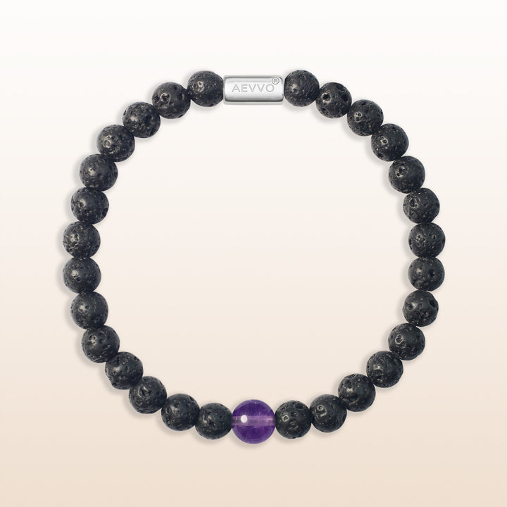 Amethyst February Birthstone Bracelet Ⅰ