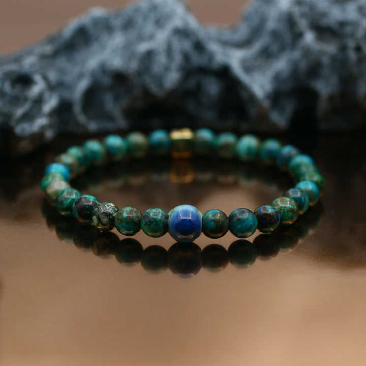 Turquoise December Birthstone Evil Eye Bracelet