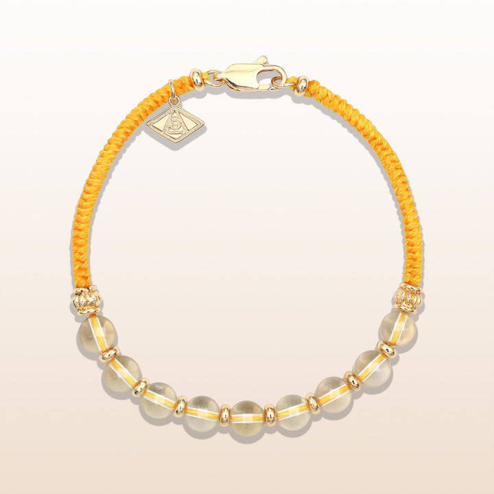 Citrine Gemini Guardian Bracelet