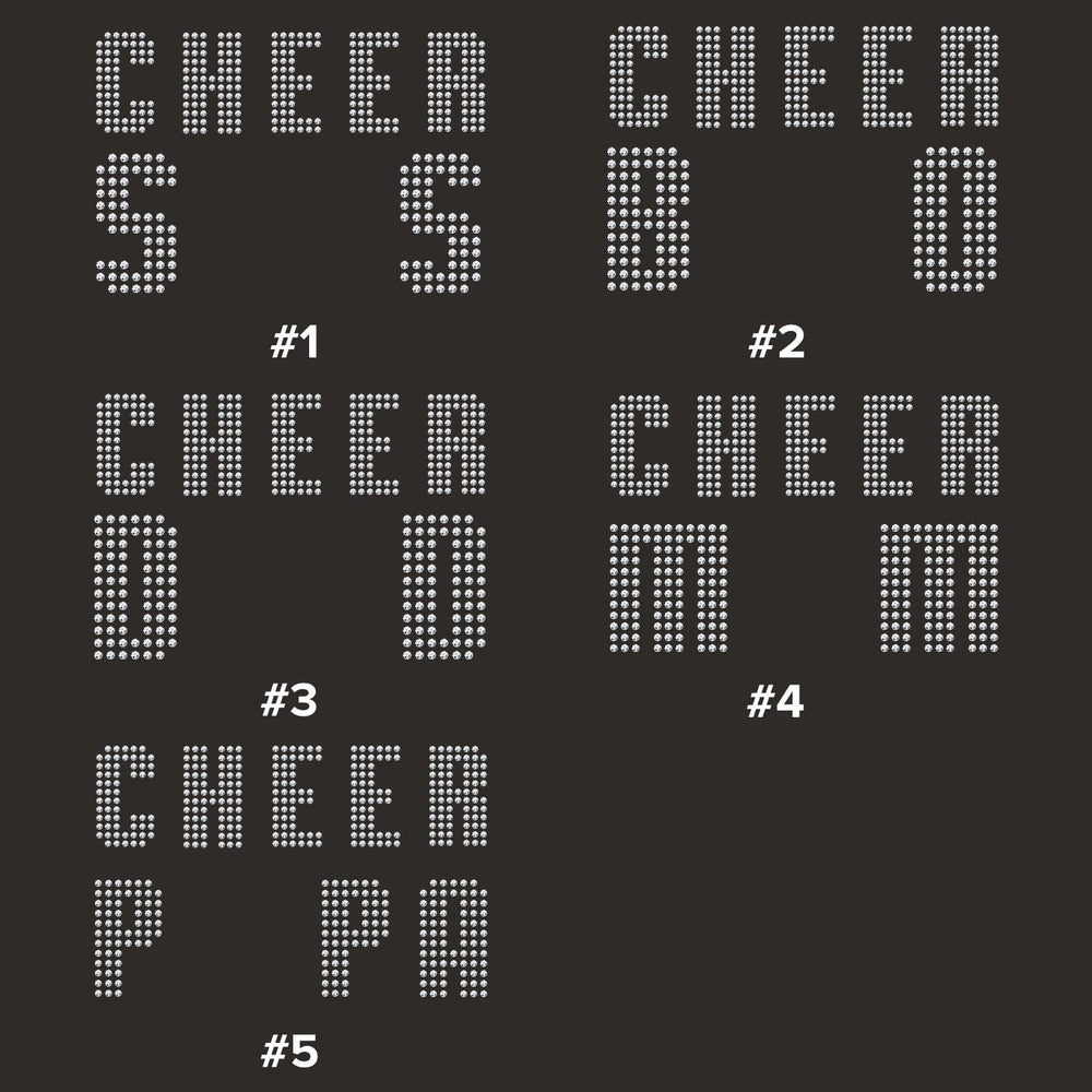 Second finished product view for Bling Cheer Unisex T-shirt With Your Photo And Other Text, Sister, Brother, Dad, Mom or Papa
