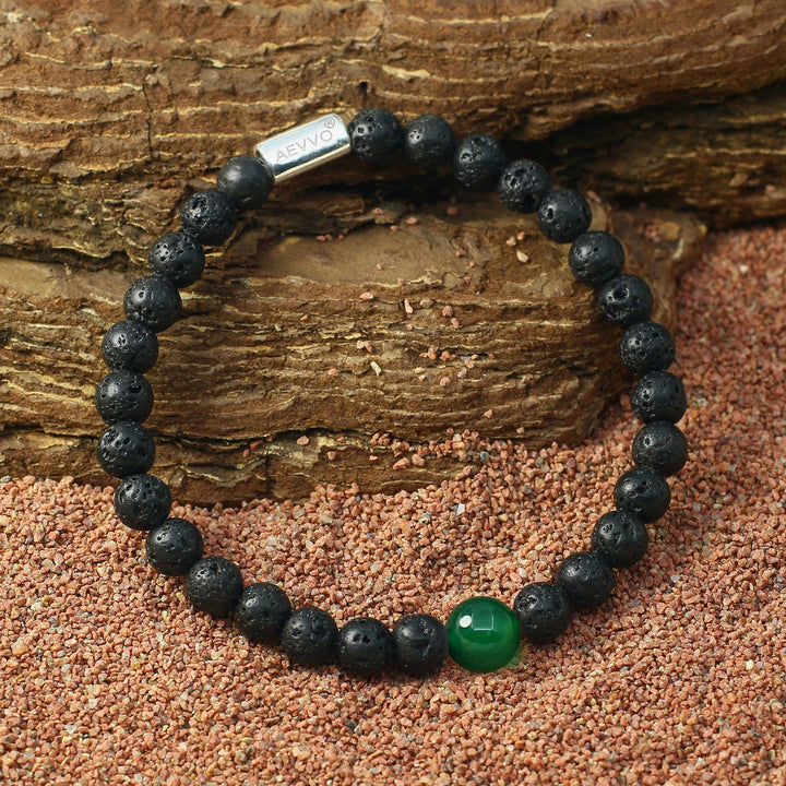 Emerald Agate May Birthstone Bracelet Ⅰ