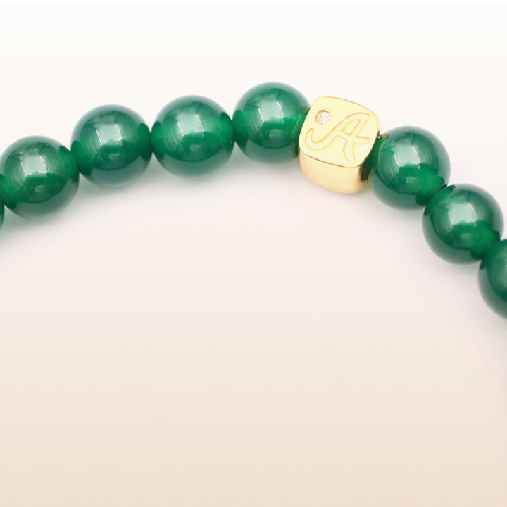 Birthstone Bracelet With 925 Sterling Silver Plated With 18K Gold