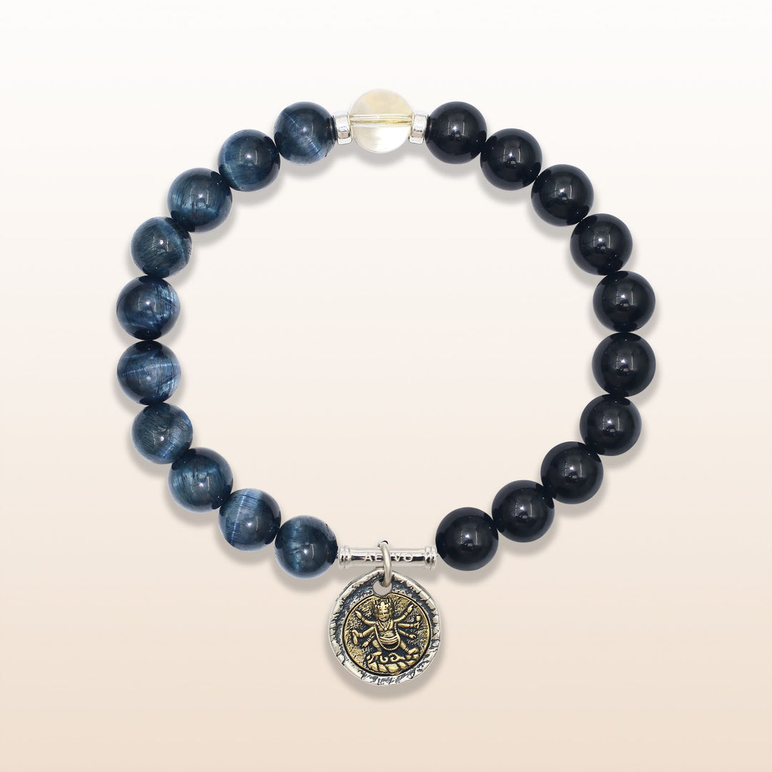 Mahakala Citrine Gemini Guardian Bracelet