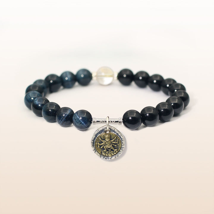 Mahakala Citrine Gemini Guardian Bracelet