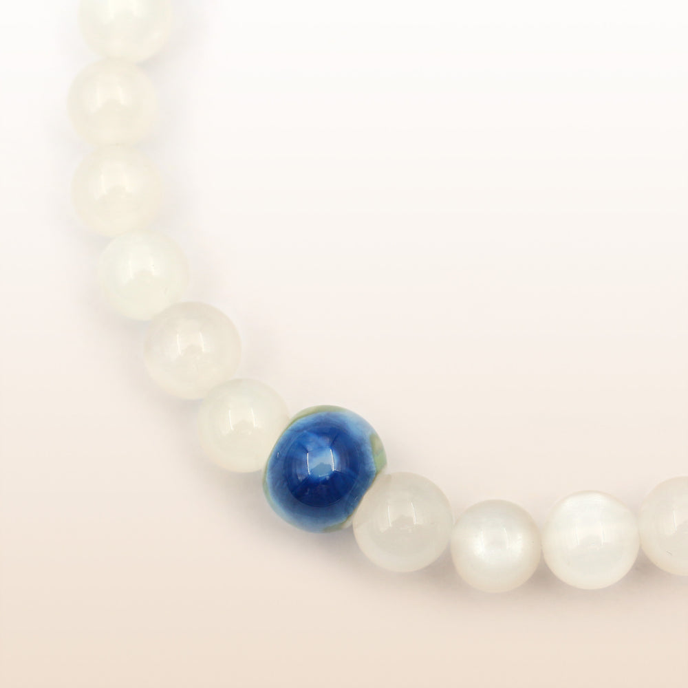 June Birthstone Bracelet With Evil_Eye