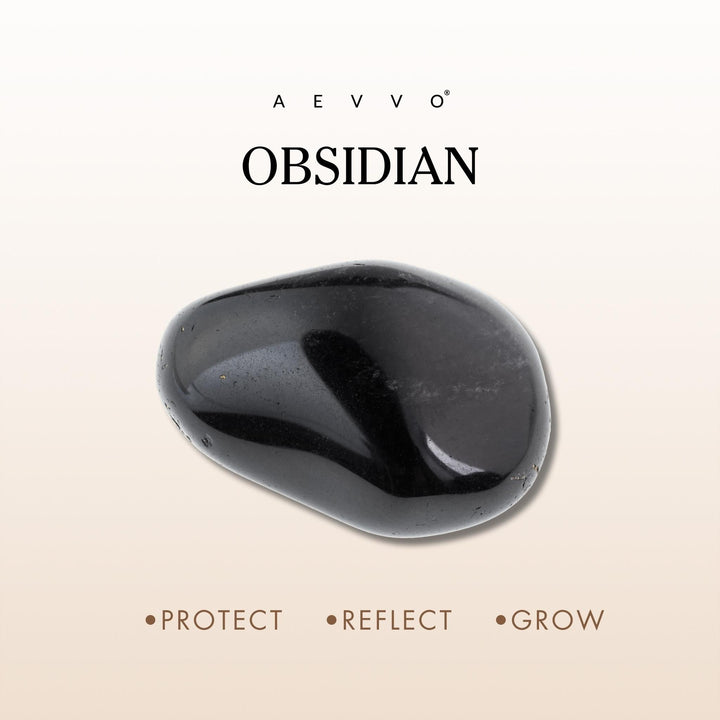 The Power of Belief - Tibetan Obsidian Bracelet
