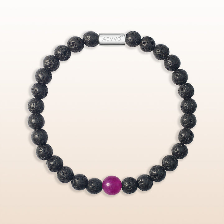 Pink Tourmaline October Birthstone Bracelet Ⅰ