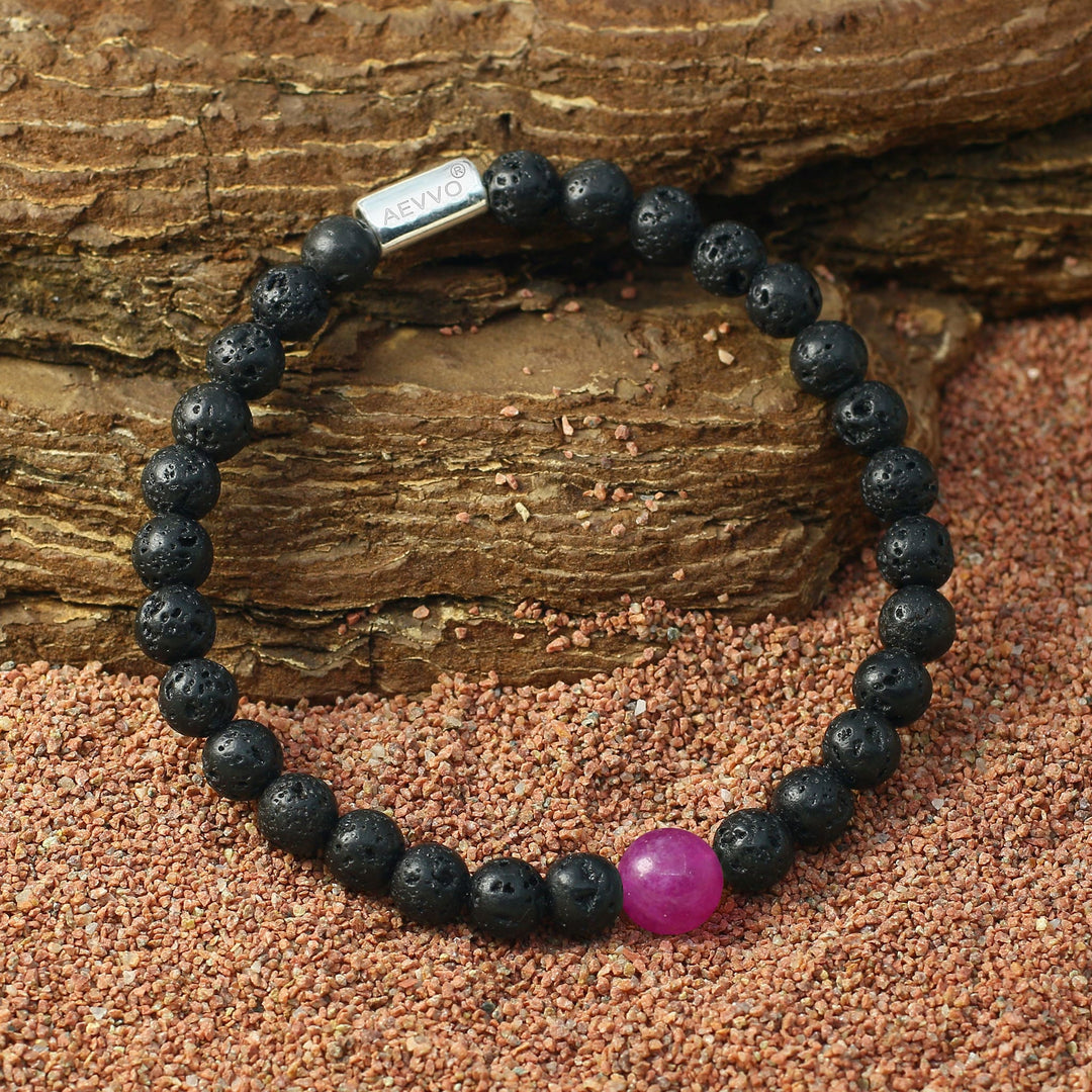 Pink Tourmaline October Birthstone Bracelet Ⅰ