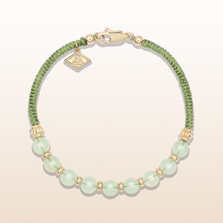 Prehnite Aquarius Guardian Bracelet