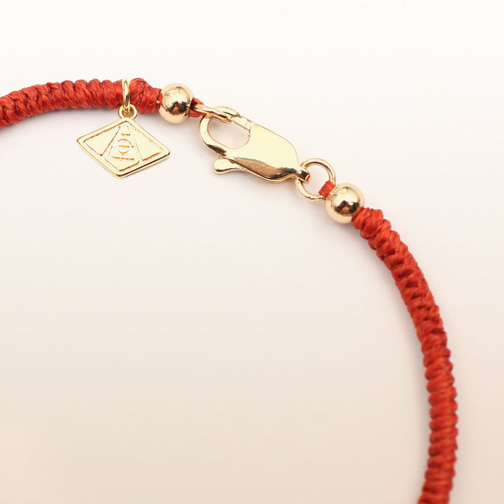 Red Phantom Quartz Virgo Guardian Bracelet