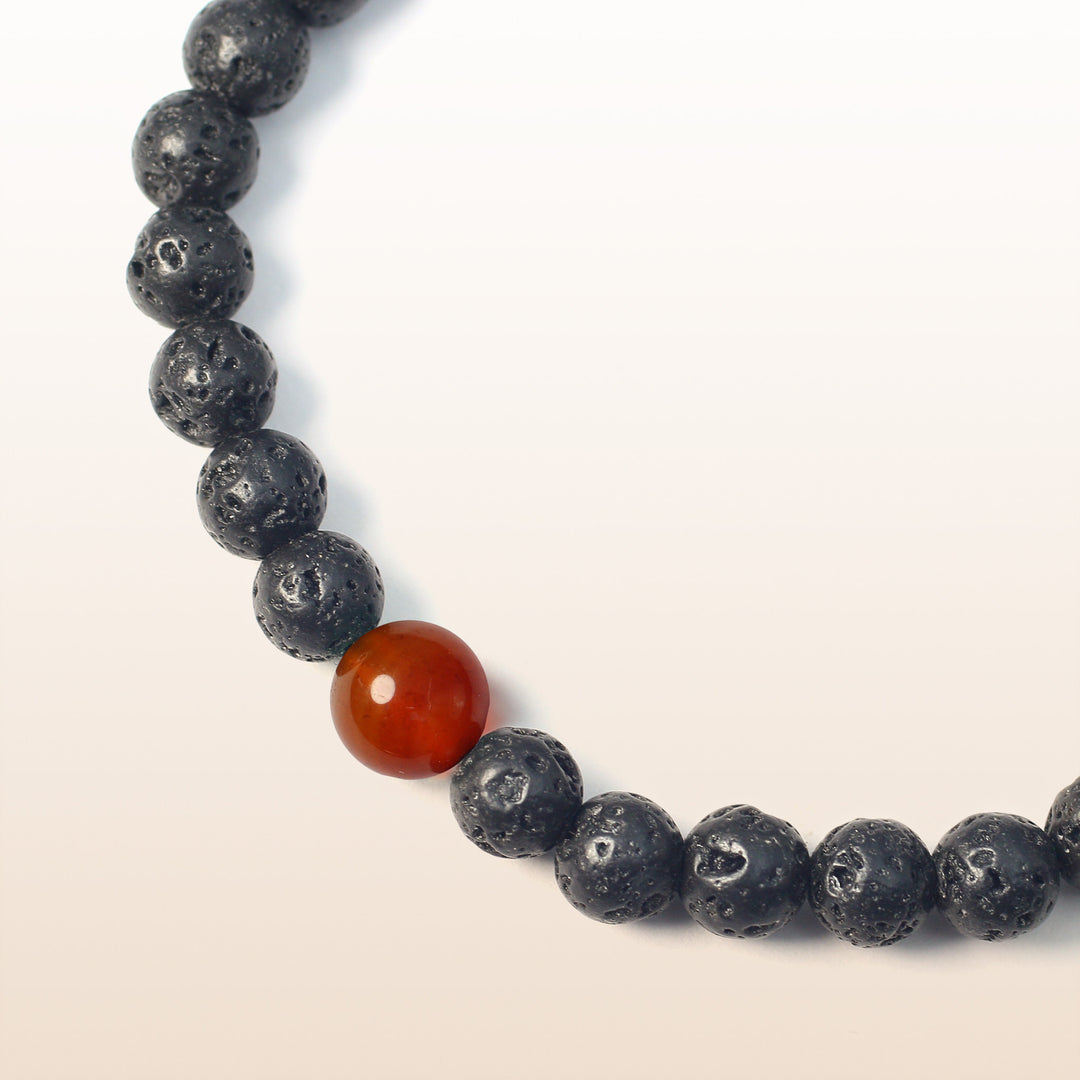 Ruby Agate July Birthstone Bracelet Ⅰ