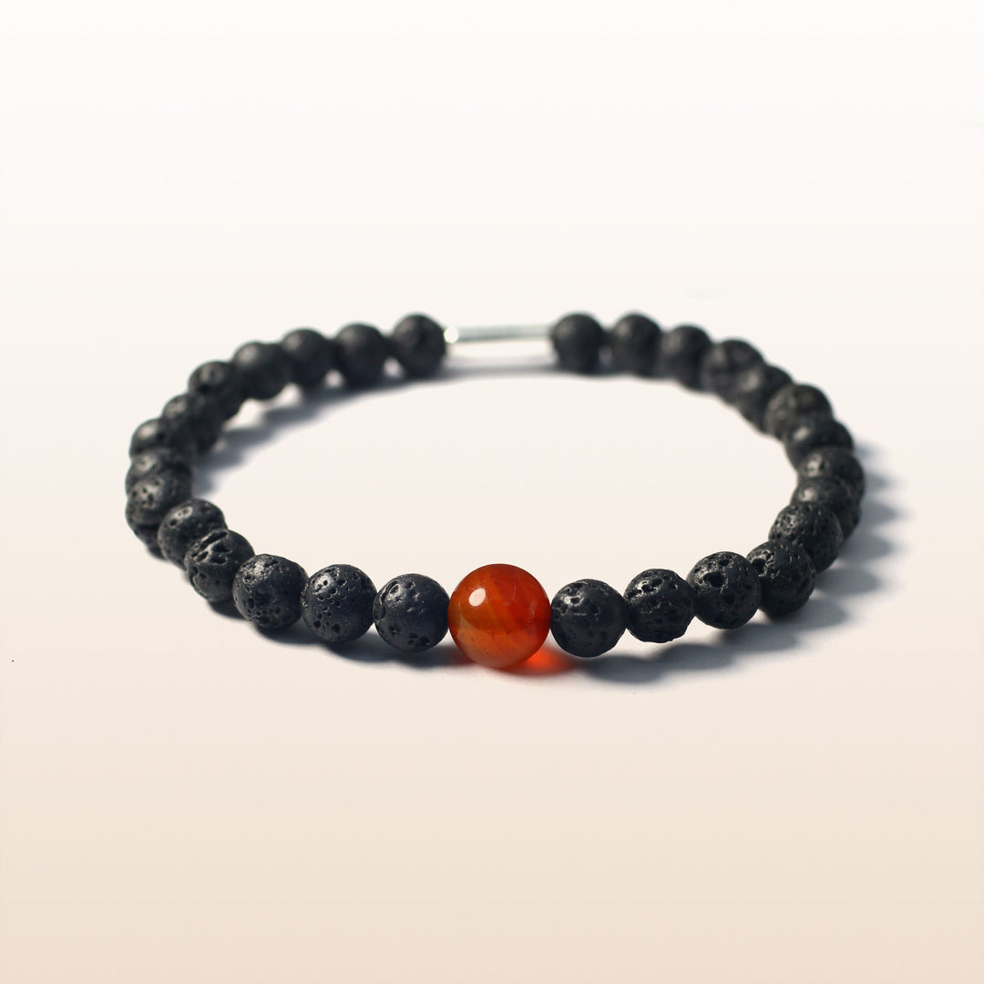 Ruby Agate July Birthstone Bracelet Ⅰ