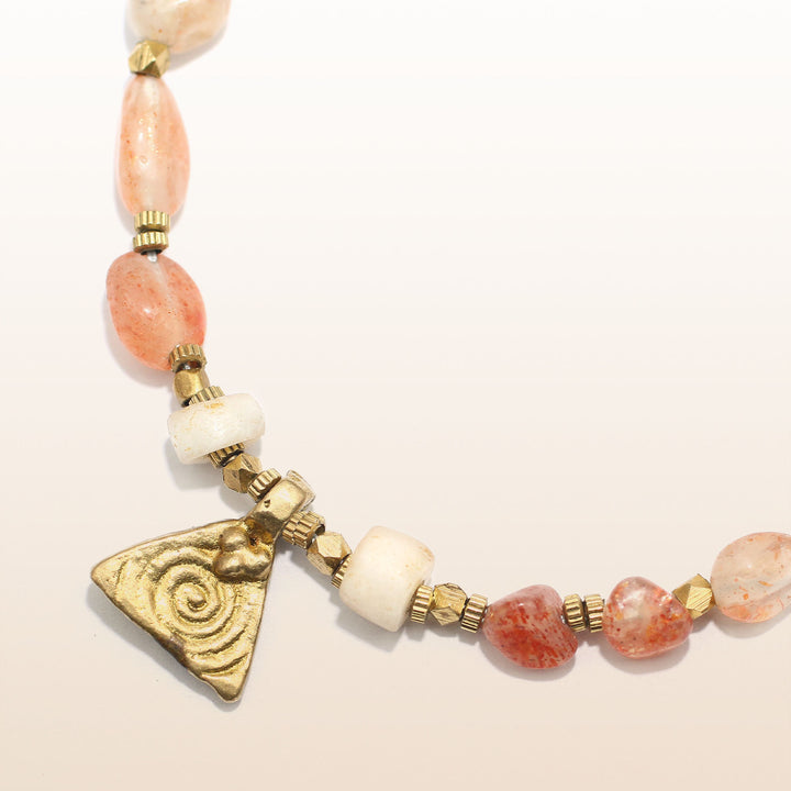 Sunstone_Bracelet_With_Triangular_Symbol