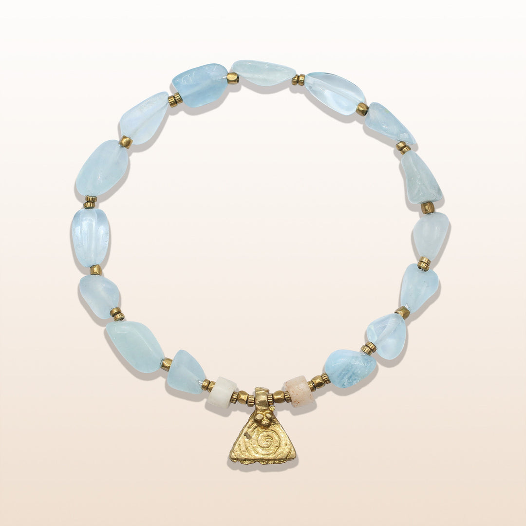 Tibetan Aquamarine Bracelet