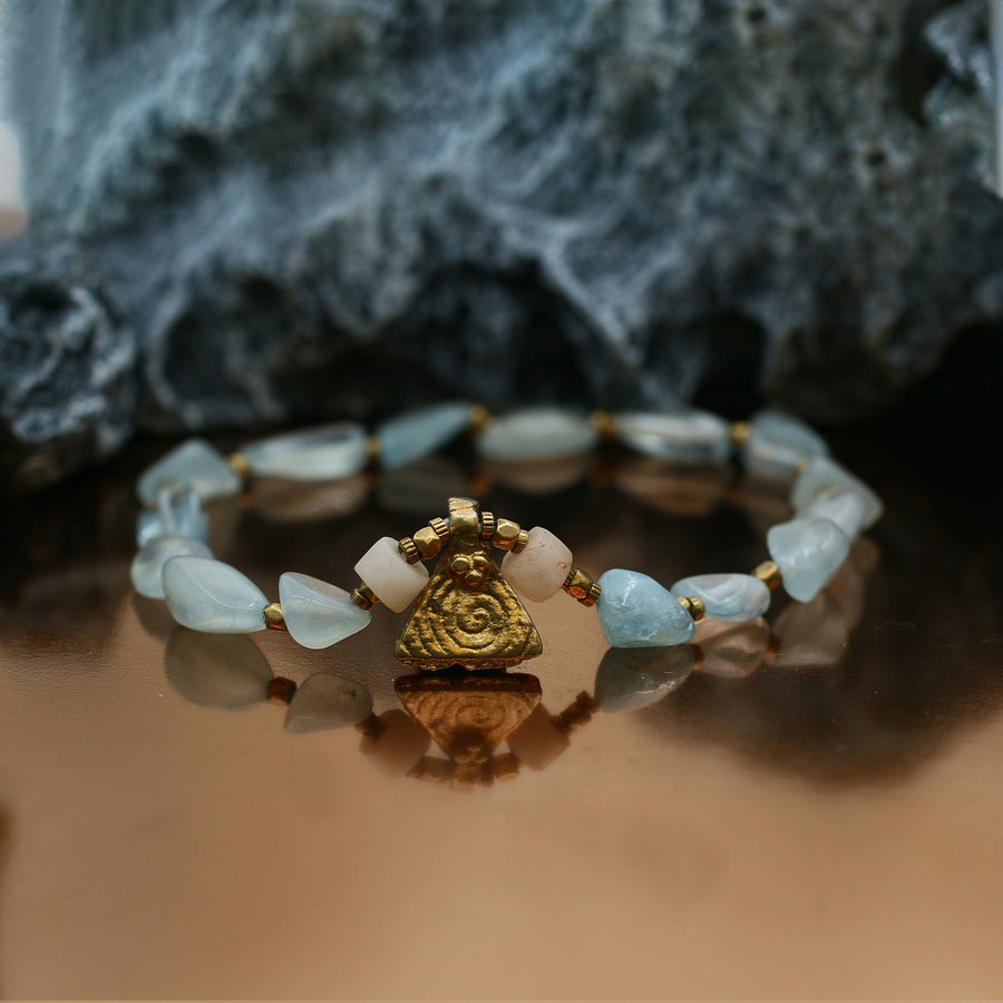 Tibetan Aquamarine Bracelet
