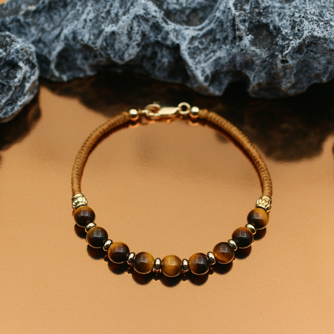 Tiger Eye Capricorn Guardian Bracelet