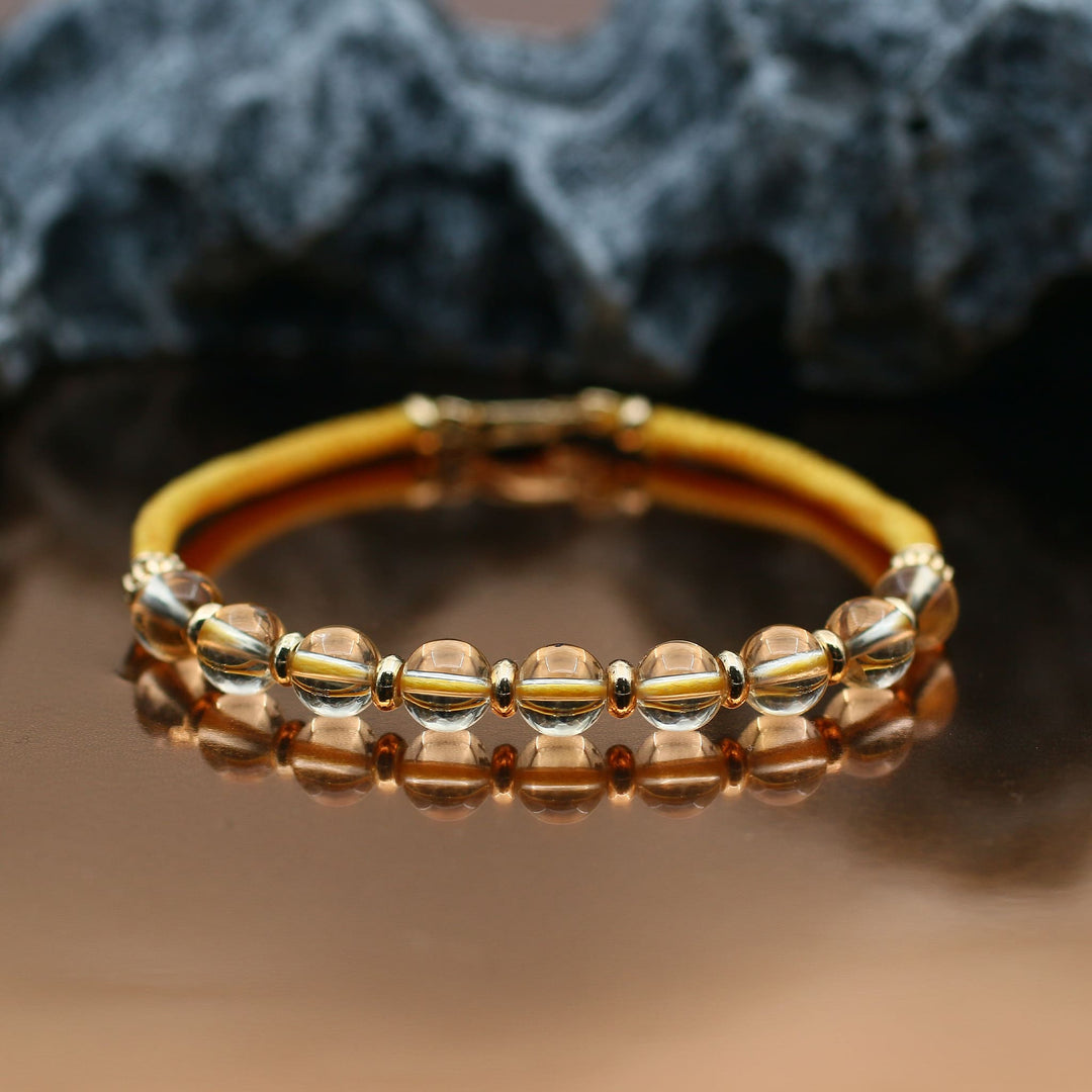 Citrine Gemini Guardian Bracelet