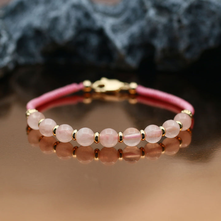 Rose Quartz Sagittarius Guardian Bracelet