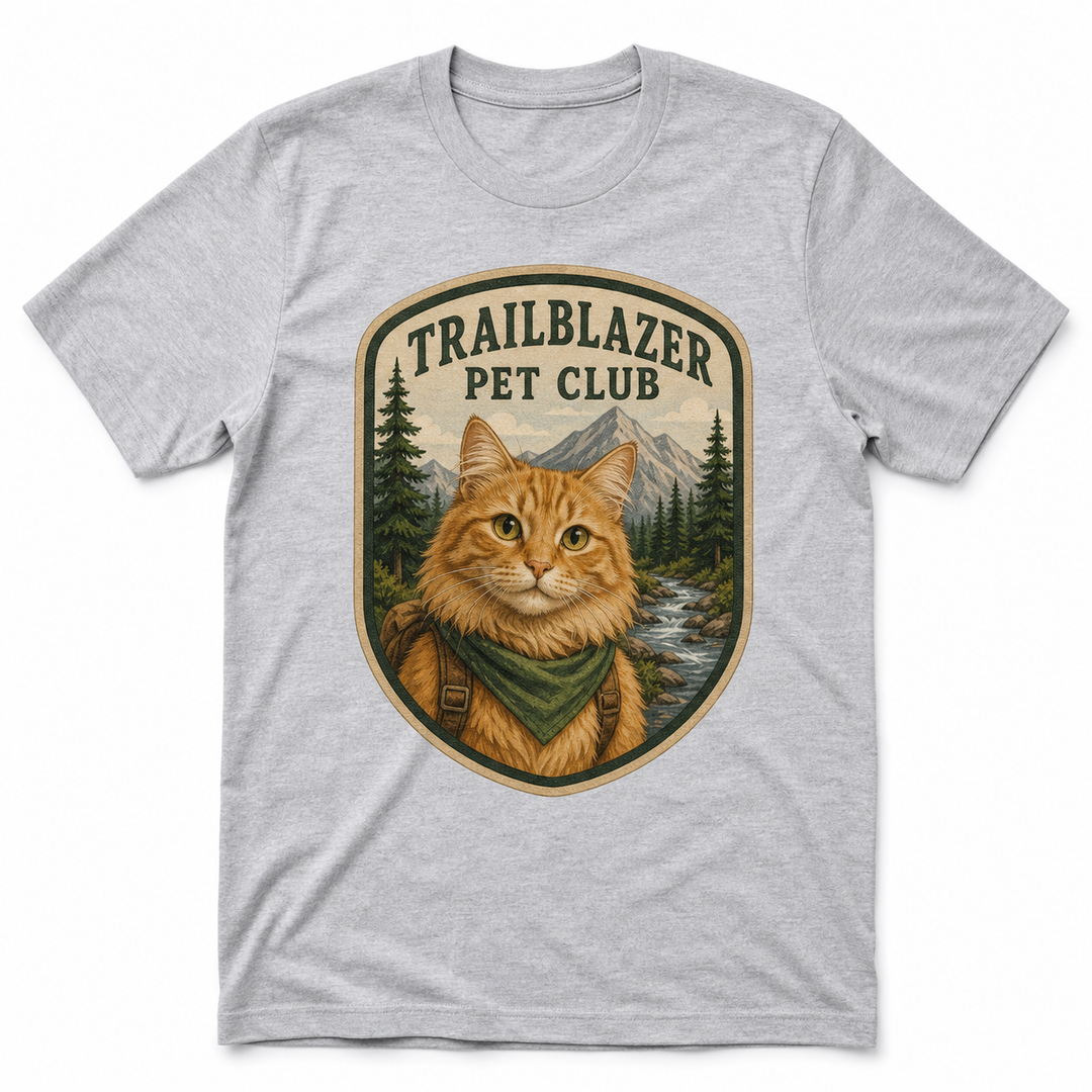 Custom Pet Trailblazer Photo Unisex Tee - Personalized Dog & Cat Gift